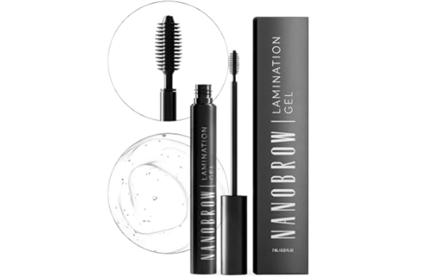 Nanobrow Ögonbrynsgel Nanobrow Lamination Gel - ögonbrynsstylinggel, formar och fyller ögonbrynen (Transparent)