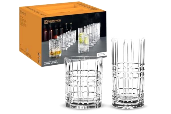 Nachtmann  Highland Set med rutiga glas