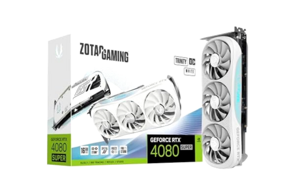 Zotac ZOTAC GeForce RTX 4080 SUPER Trinity OC White - 16GB GDDR6X RAM - Näytönohjaimet