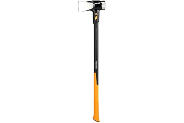 Fiskars  IsoCore, Enkelt økse, Flækøkse, 1 stk, Stål, Sort, Gul, 914 mm