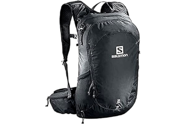 Salomon  Trailblazer 20 Unisex Hiking Backpack, Perfect for Running, Cycling and Walking, Black, Capacity for up to 20 Litres