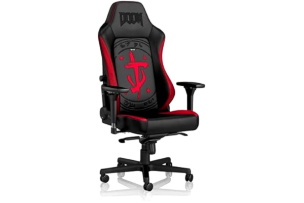 Noblechairs  Hero gamingstol, kontorsstol ergonomisk skrivbordsstol, spelstol PC, spelstol kontorsstol PC-stol, 150 kg lastkapacitet, Hero Doom Edition