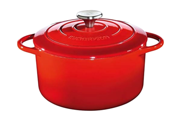 Küchenprofi  Provence 401001426 Round Casserole Dish 26 cm Red