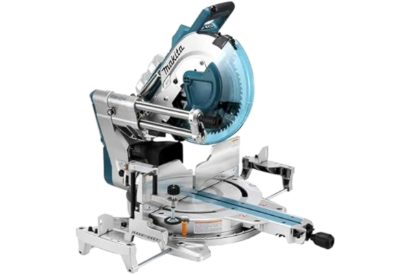 Makita  DLS211ZU Twin 18V (36V) Li-Ion LXT borstlös 305 mm glidförening geringssåg - batterier och laddare ingår inte