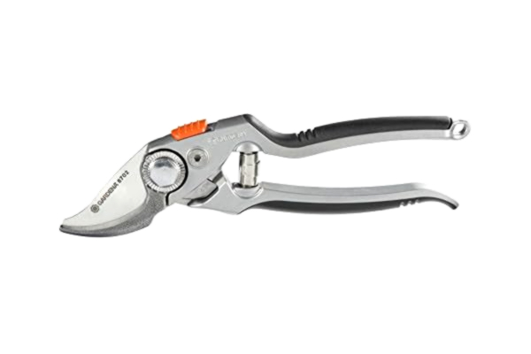 Gardena GARDENA aluminium snoeischaar B+/L: Premium bypass-takkenschaar voor dikkere takken en twijgen, robuuste aluminium handgreep, verwisselbaar mes, max. snijdiameter 24 mm (8702-20)