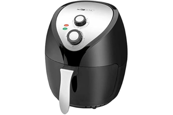 Clatronic  FR 3699 H Hot air fryer 3.6 L Single Black,Silver Stand-alone 1400 W FR 3699 H, Hot air fryer, 3.6 L, 80 °C, 200 °C, 30 min, Single