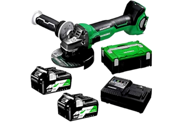 HiKOKI Hitachi - Hikoki - Meuleuse d'angle à batterie 36V 2,5Ah Li-Ion 125mm - G3613DAWRZ