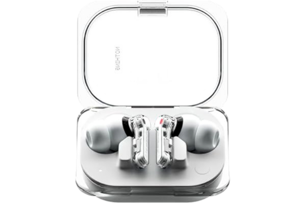 Nothing  Ear (a) wireless öronsnäckor med Aktiv brusreducering, Algoritm för basförstärkning och Upp till 42,5 timmars lyssningstid - Vit