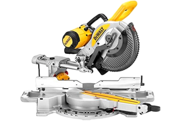 Dewalt DeWALT 230v Kap-gerringsav, 250 Mm  - DWS727-QS