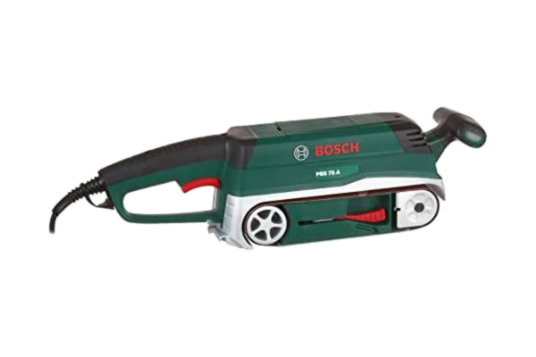 Bosch  Home and Garden Bandschuurmachine PBS 75 A, 1 Schuurband K 80 (710 W, Schuurvlak 76 x 165 mm, Bandafmeting 75 x 533 mm)