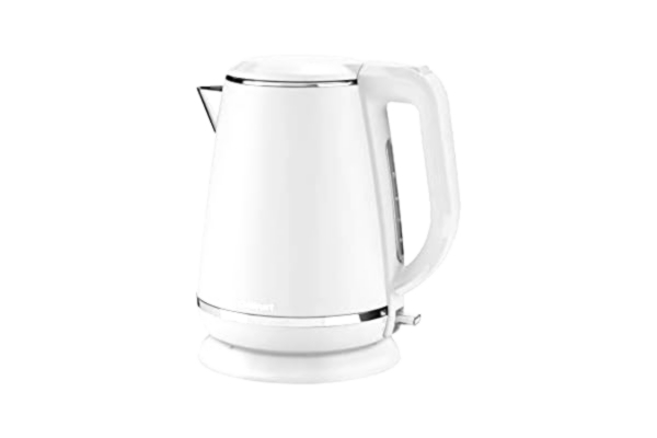 Cuisinart  Kopp elektrisk vattenkokare - snabbkokande trådlös vattenkokare - rostfritt stål - 1,5 l kapacitet - ingår i koordinerade vattenkokare och brödrost set - varmvit