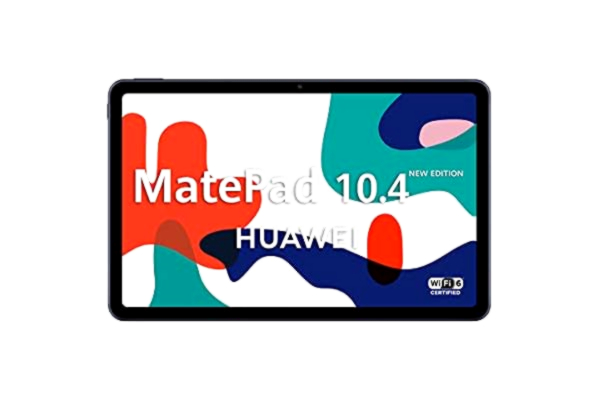 Huawei HUAWEI MatePad 10.4 New Edition 25,6 cm (10,4 inch) Tablet PC met Full HD-scherm (WiFi 6, 4 GB RAM, 64 GB ROM, EMUI 10.0, Huawei Mobile Services)