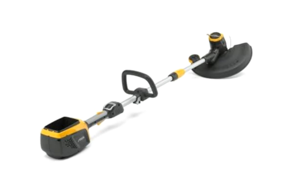 Stiga STIGA Trådlös GT 500e gräsklippare – kraftfull och tyst, 48 V 4 Ah batteri, dubbeltrådigt kran & go-huvud, justerbart handtag och skaft, 30 cm skäryta, 200 W motor.