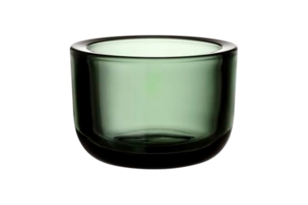 Iittala  vindljus, glas, silver, 3