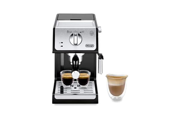 DeLonghi De'Longhi ECP33.21 Traditional Barista Pump Espresso Machine, Coffee and Cappuccino Maker, Black