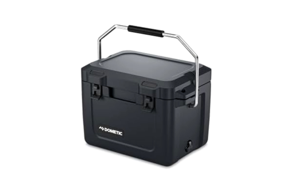 Dometic  Patrol 20L Insulated Hard Cooler, Slate, Ice Chest and Passive Cool Box, Fits 15 Cans