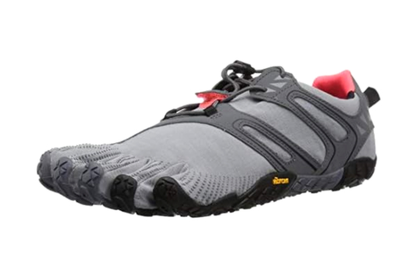 Vibram FiveFingers Vibram Five Fingers Damskie buty typu sneaker V-Trail, Wielokolorowy Grey Black Orange 17w6906, 36 EU