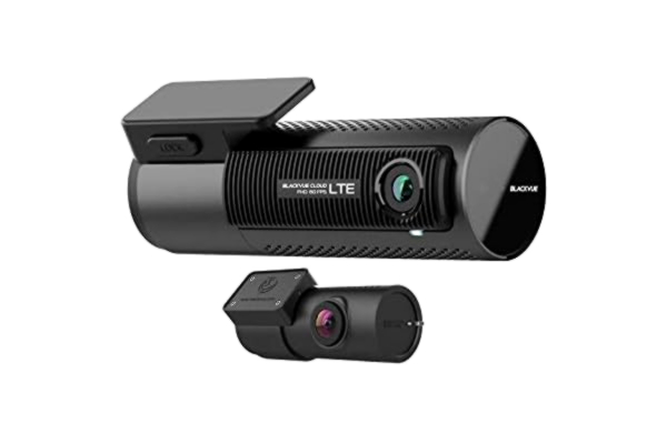 BlackVue  DR750-2CH LTE (32 GB) wersja brytyjska - 4G połączona z chmurą przednia / tylna kamera Dash Cam Full HD z filmem 60 kl./s, Wi-Fi, GPS, Bluetooth, trybem parkowania i darmową kartą Vodafone V-Sim