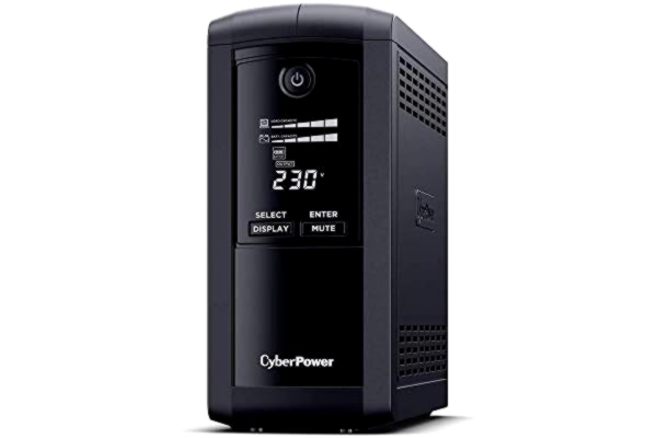 CyberPower  VP700EILCD Strömförsörjning (UPS) Linjeinteraktiv 700 VA 390 W 6 AC-utgångar