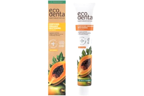 EcoDenta ECODENTA Ekologisk tandkräm med Papaya, 75 ml