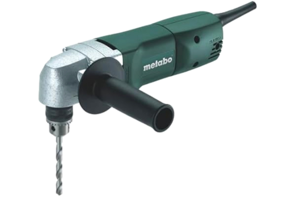 Metabo  600512000 vinkelborrmaskin WBE 700 | + tandkransborrfoder, borrmatningsnyckel, sidohandtag | VC elektronik (700 W | tomgångsvarvtal 850–2 600/min | vridmoment 8 Nm)