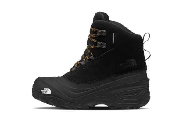 The North Face  Chilkat V Lace Wp Barn Vandringsskor, Tnf Black/Tnf Black, 35