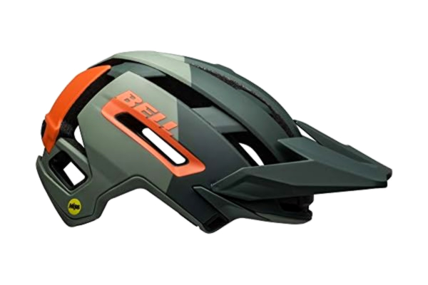 Bell Helmets BELL Heren Super Air MIPS fietshelm MTB, mat/glanzend groen/infrarood, S | 52-56 cm