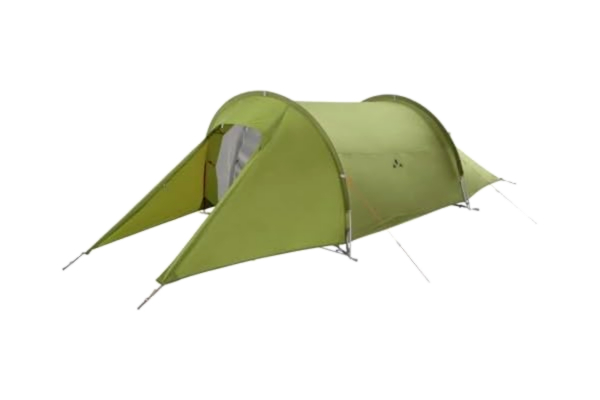 Vaude VAUDE 2-personers tält Arco 2P, rymligt tunnel för 2 persoer, musgrön, en storlek, 114961480
