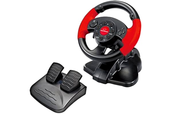 Esperanza  EG103 Gaming ratt PC/PS2/3 USB High Octane svart/röd