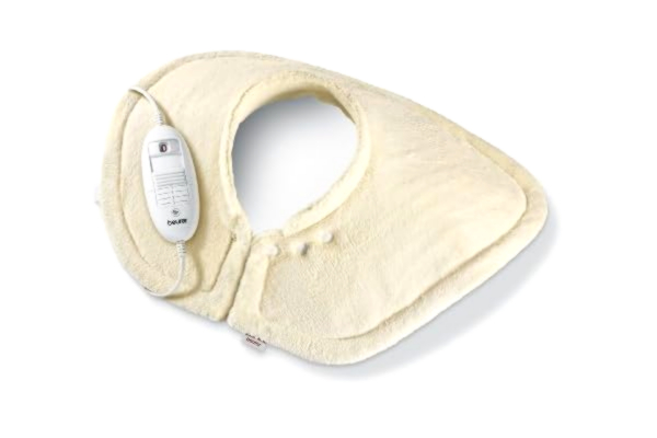 Beurer  HK 54 värmekuddar för axel och nackområde, särskilt mjuka, 3 temperaturnivåer