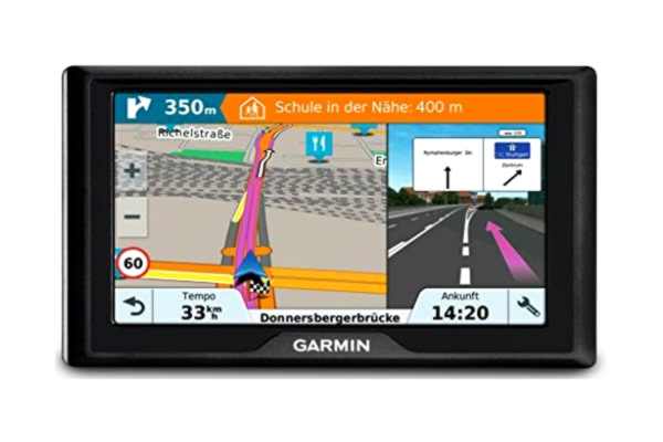 Garmin  Drive 51 LMT-S GPS Auto 5 pouces Cartes Europe 46 pays Cartes Trafic Zones de Danger Gratuits a Vie (Reconditionné)