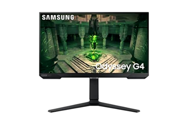 Samsung  Odyssey G4B spelskärm LS25BG400EU, 25 tum, IPS-panel, full HD-upplösning, AMD FreeSync Premium, G-Sync-kompatibel, 1 ms (G/G) svarstid, uppdateringsfrekvens 240 Hz, svart
