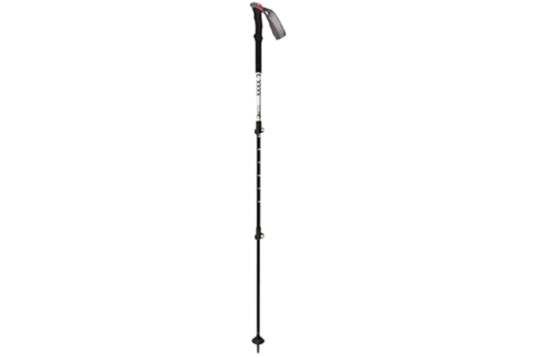 Trespass  Qiklock Collapsible Technical Trekking Pole (One Size) (Silver)