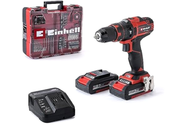 Einhell  TE-CD 18/40 Li-i Slagborrmaskin, Svart, Röd, En Storlek