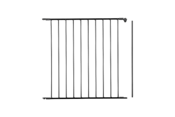 BabyDan  Konfigurera grindförlängning antracit 72 cm