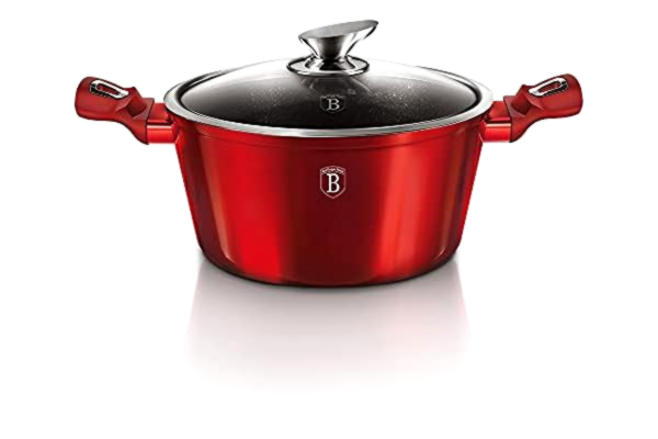 Berlinger Haus GARNEK GRANITOWY 24cm BERLINGERHAUS BURGUNDY METALLIC LINE BH-1257