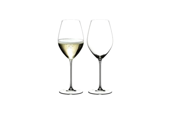 Riedel RIEDEL 6449/28 Veritas Champagne Glas, Champagneglas Set med 2 Stycken, Kristallglas, Transparent