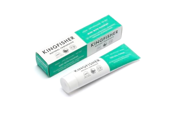 Kingfisher  100 ml mint tandkräm – 3-pack
