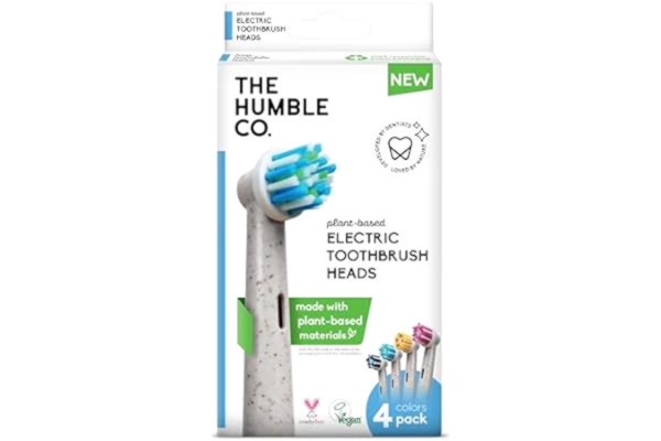 Humble  Electric Tandborsthuvuden växtbaserad mjuk – kompatibel med Oral-B elektriska tandborstar