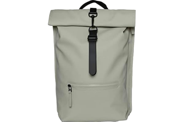 Rains RAINS Unisex Adult Rolltop Backpack 48 cm beżowy Sporting_Goods, Cement, rozmiar uniwersalny