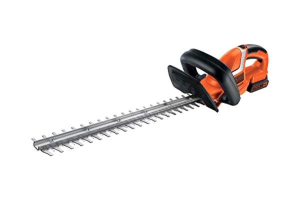 Black & Decker Black+Decker Akku Heckenschere (mit E-Drive Technologie zum Schneiden harter und dicker Äste sowie mittlerer bis großer Hecken – 18mm Schnittstärke – 18V – 2,6kg leicht) GTC1845L20
