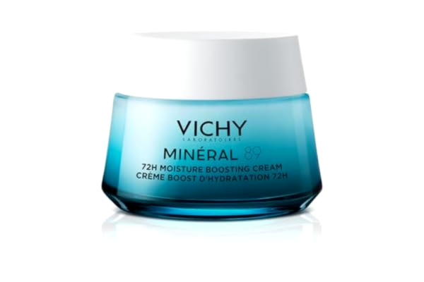 La Roche Posay Vichy 100H fuktighetsboost kräm, för normal och torr hud, med hyaluronsyra, squalan, E-vitamin och niacinamid Stärker och regenererad, med dofter, minéral 89, 50 ml