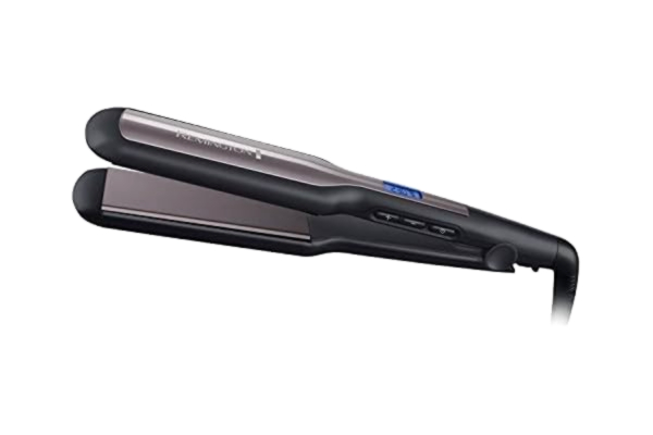 Remington  Pro-Ceramic Extra Wide Plate Hair Straighteners for Longer Thicker Hair, Digital Temperature Control - S5525