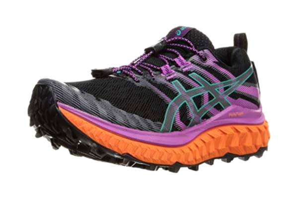 Asics ASICS Trabuco Max Trail Running Shoe voor dames, 43,5 EU, zwart, 39.5 EU