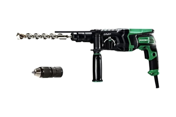 HiKOKI  Boor- en beitelhamer DH28PMY2 (850W, 3.0 J, SDS-plus-gereedschapshouder, antivibratiesysteem, accessoires, koffer)