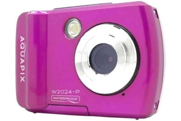 Easypix  EASYPIX W2024-I Splash Pink, 14MP dubbel panna, rosa