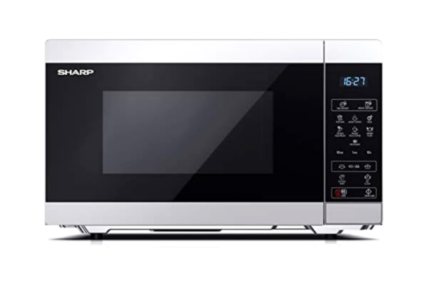 Sharp  YC-MS51E-S - Mikrobølgeovn - 25 liter - 900 W - sølv/sort