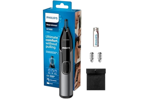 Philips  nästrimmer Series 3000 Näs-, öron- och ögonbrynstrimmer med precisionstrimteknik (modell NT3650/16)