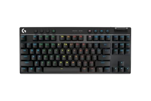 Logitech  G PRO X TKL LIGHTSPEED – trådlöst speltangentbord - Svart - US INT'L TACTILE