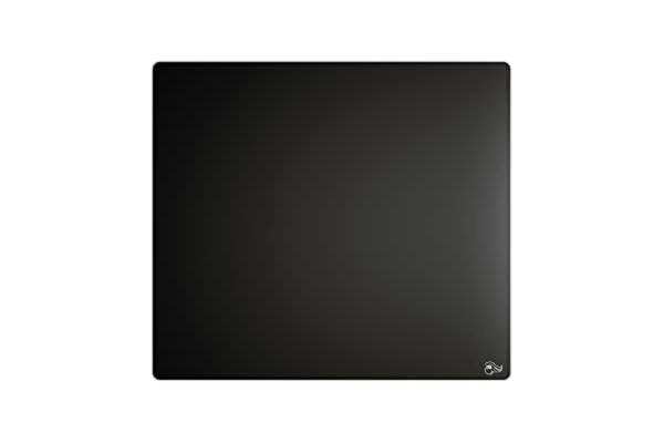 Glorious  Gaming Elements AIR Gaming Mousepad – Ultrasnabb hård musmatta, nästan friktionsfri yta för hastighet, ultratunn (0,5 mm), häftande bas (lätt att ta bort), AIR (430 x 380 x 0,5 mm) – Svart